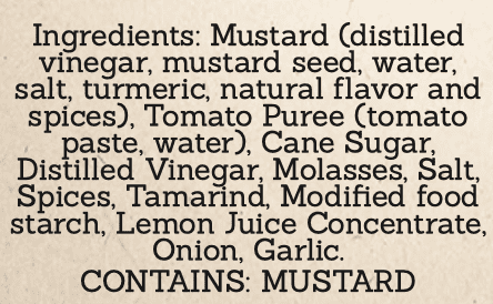 Jeff's Golden Driller Mustard BBQ Sauce – Single Bottle