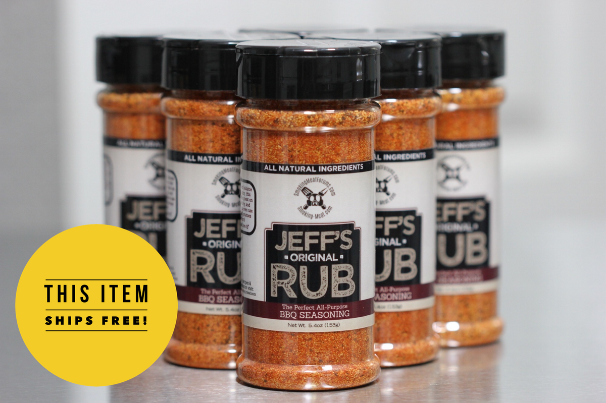 Jeff's Original Rub - Single Bottle – Thin Blue Foods LLC