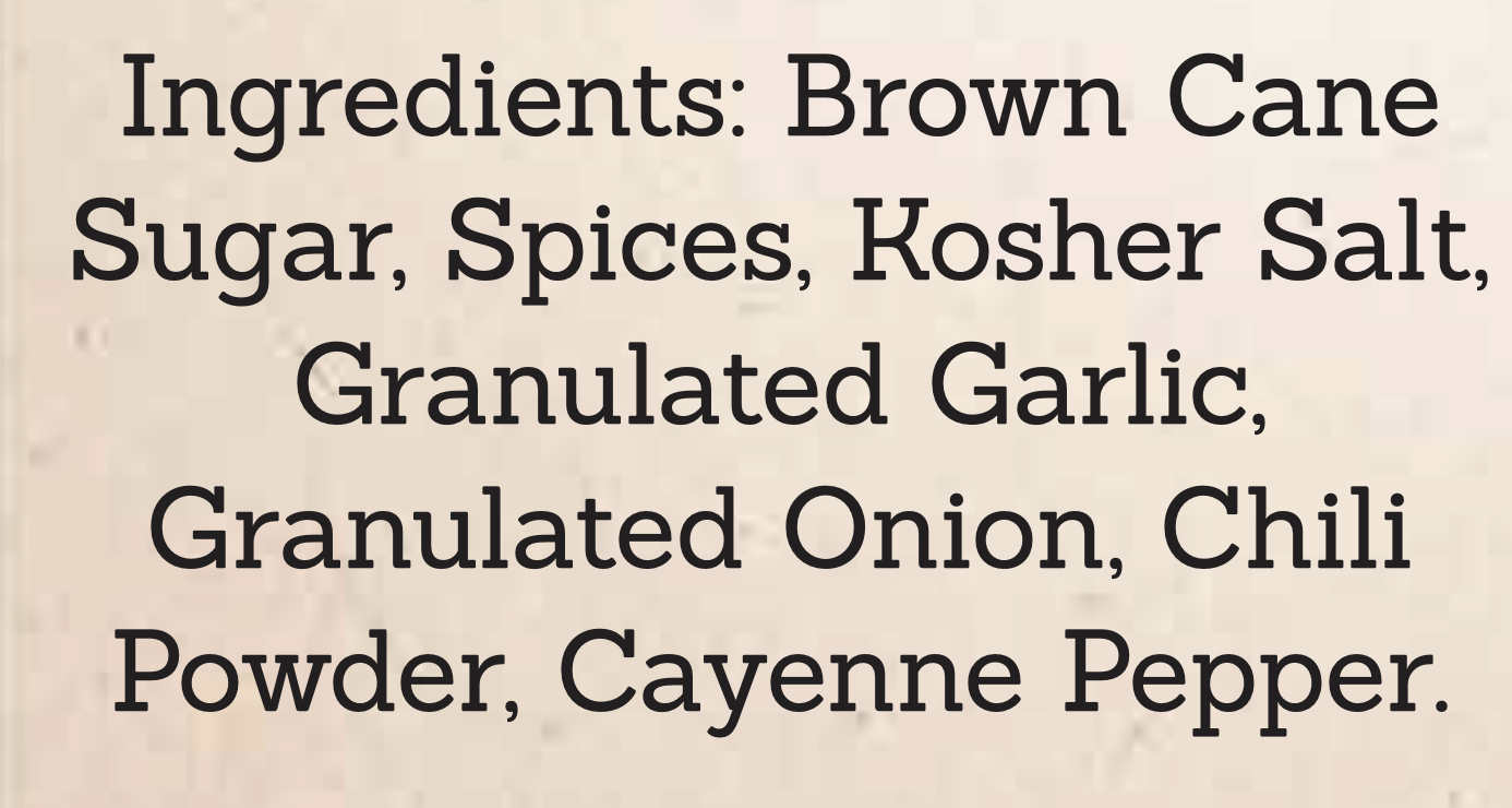 CASE OF 24 BOTTLES - Jeff's Original Rub
