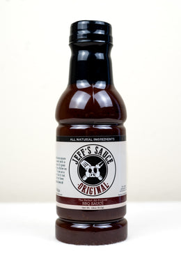 Jeff's Original BBQ Sauce - Single Bottle