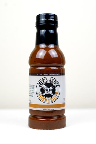 Jeff's Golden Driller Sauce - Single Bottle