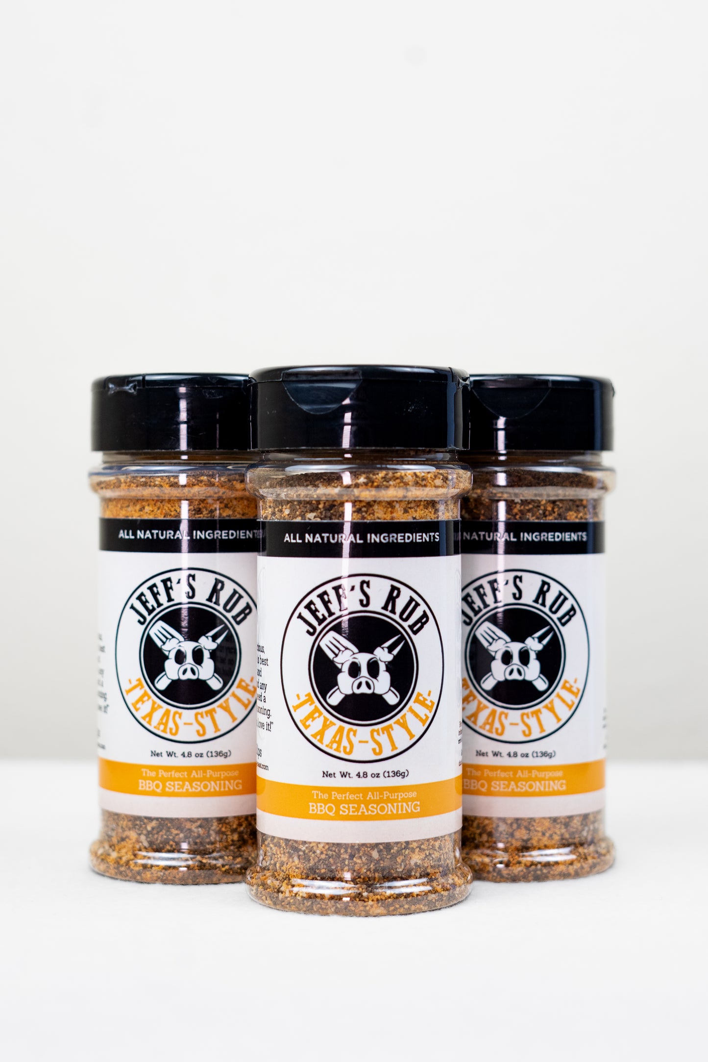 Jeff's Texas Style Rub – 24 Bottle Case