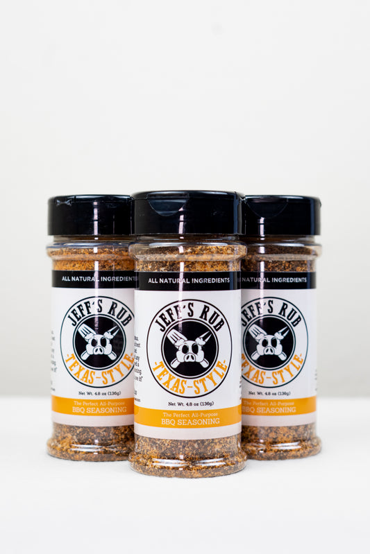 Jeff's Texas Style Rub – 24 Bottle Case