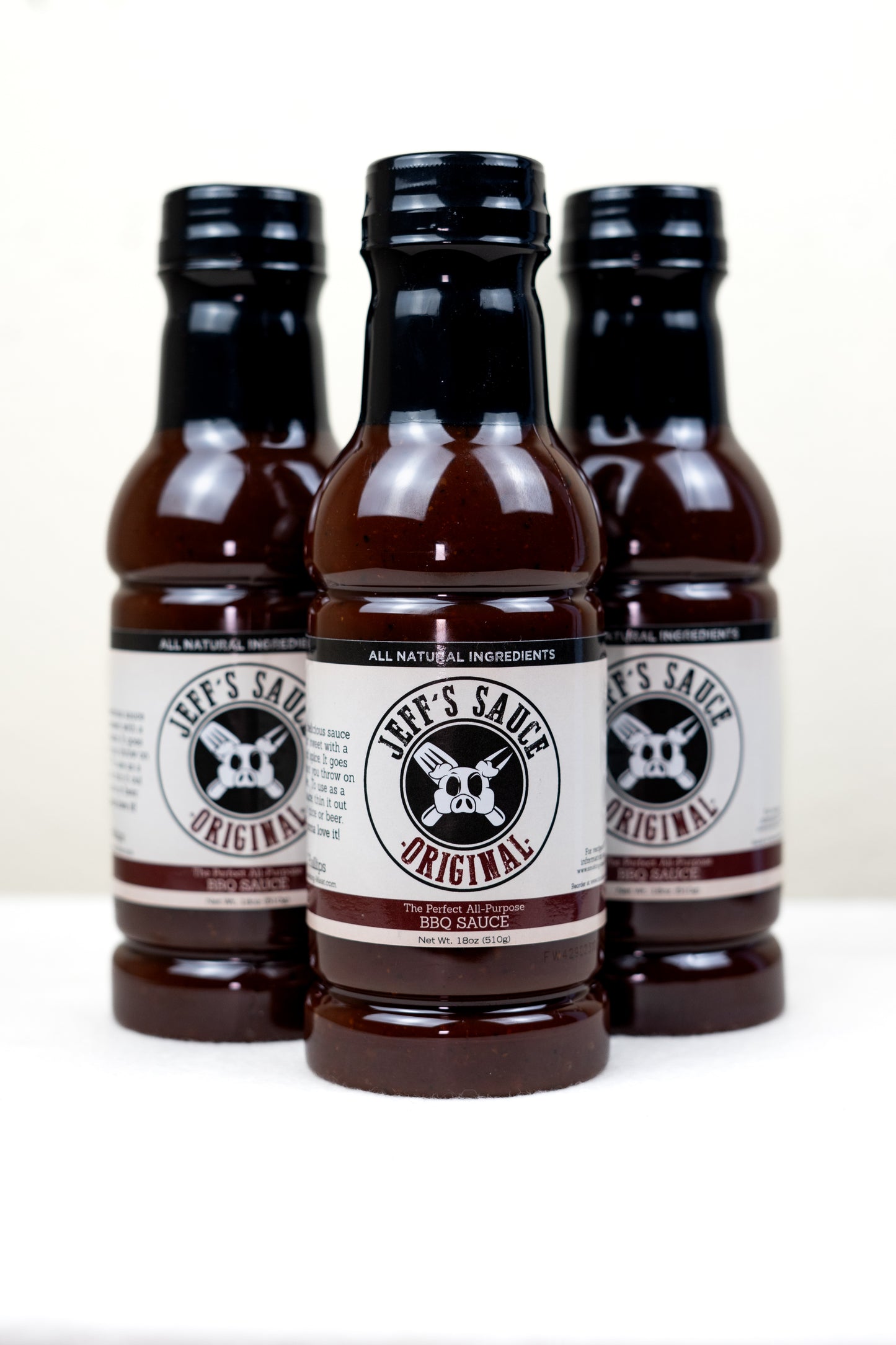 Jeff's Original BBQ Sauce – 12 Bottle Case
