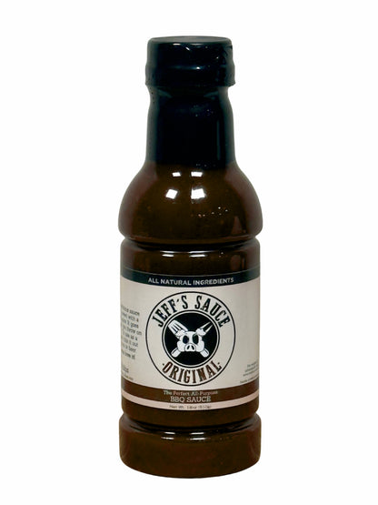 Jeff's Original BBQ Sauce – 12 Bottle Case