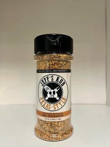 Jeff’s Texas-Style Rub - Single Bottle