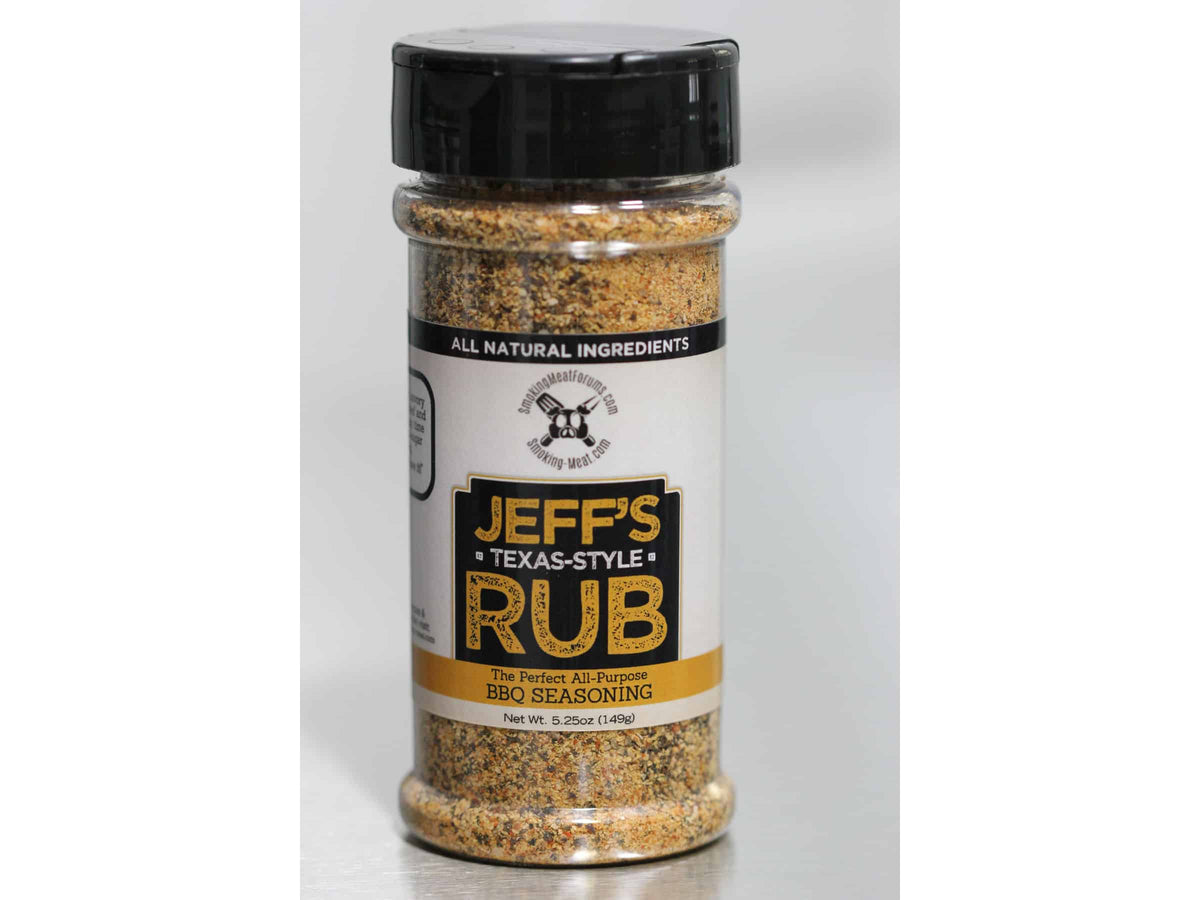 Jeff’s Texas-Style Rub - Single Bottle – Thin Blue Foods LLC